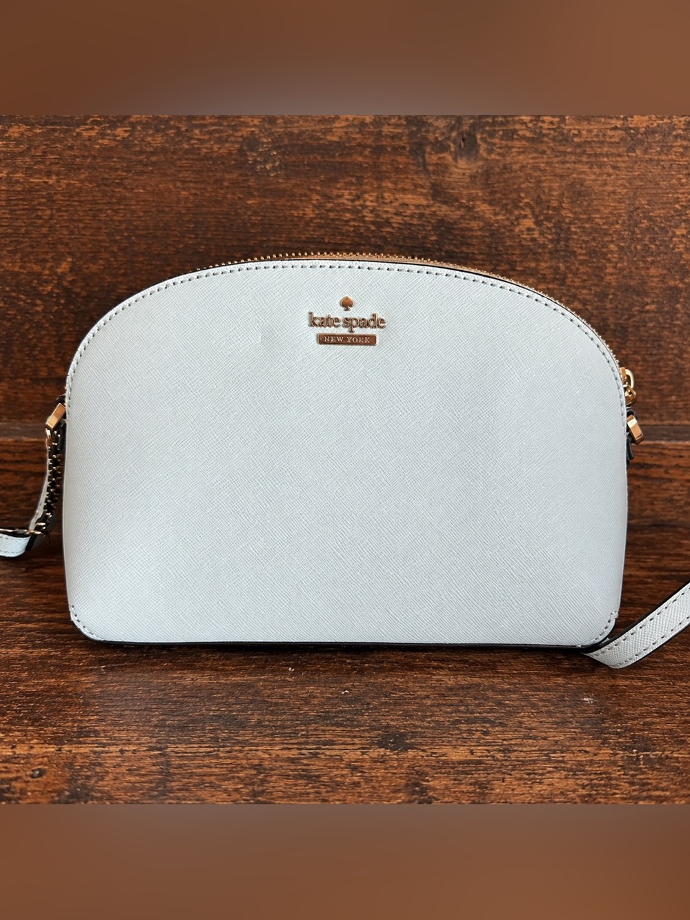 Kate Spade Cameron Street Hilli Light Blue Saffiano Crossbody NWOT